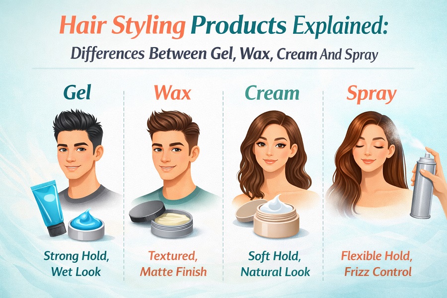 Hair Styling Products Explained